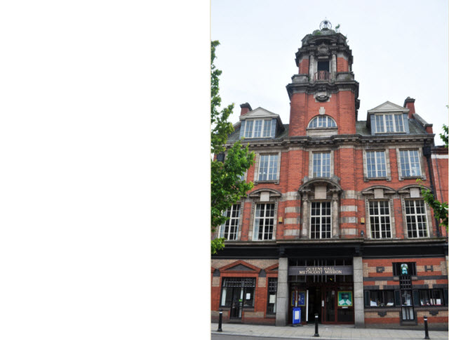 Queen's Hall Methodist Mission (entrance block only)